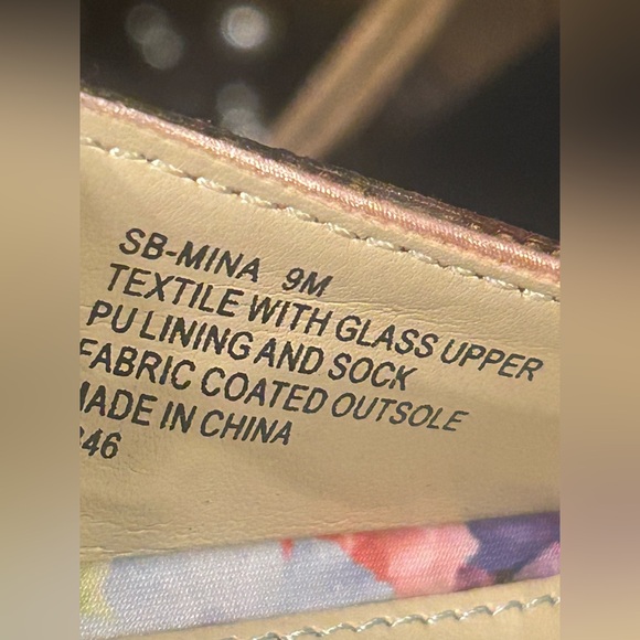 Betsey Johnson Mina Stiletto Heels With rhinestone Size 9 - Picture 6 of 8